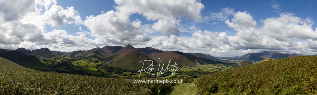 Causey Pike from Catbells, Cumbria